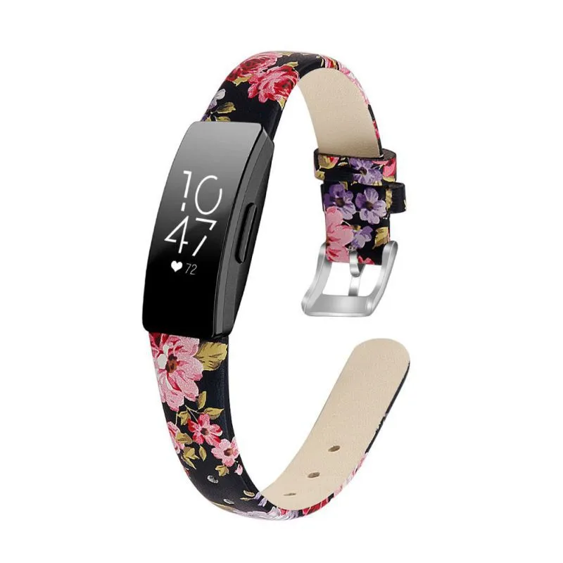 Браслет из натуральной кожи для Fitbit inspire/HR