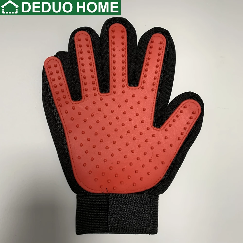 

Gloves for cats cat Grooming Silicone Pet Dog Brush Glove Bath Cat Cleaning