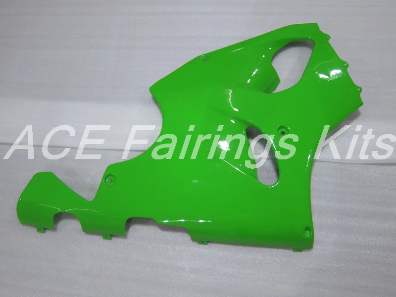 ABS обтекатель комплект подходит для Kawasaki Ninja ZX7R ZX-7R 1996-2003 96 97 98 99 00 01 02 03 Обтекатели на заказ полный зеленый