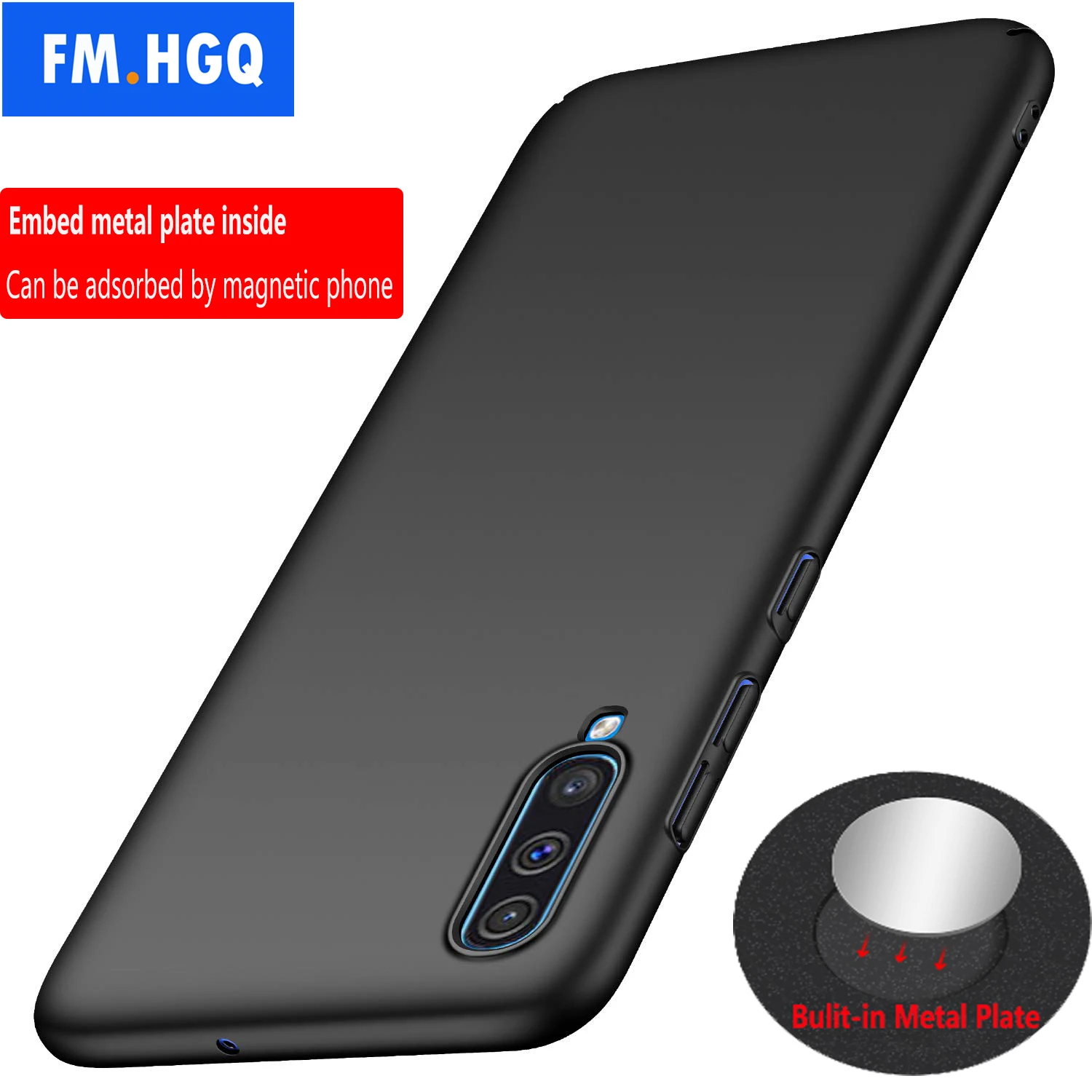 Магнитный чехол для Samsung Galaxy A70 A60 A50 A40 A30 20 A10 A40S | Мобильные телефоны и аксессуары