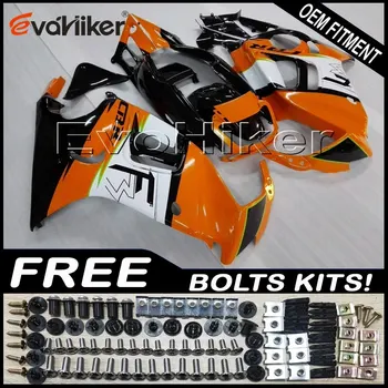 

Custom motorcycle cowl for CBR600F3 1995-1996 ABS fairing motorcycle panels orange+gifts