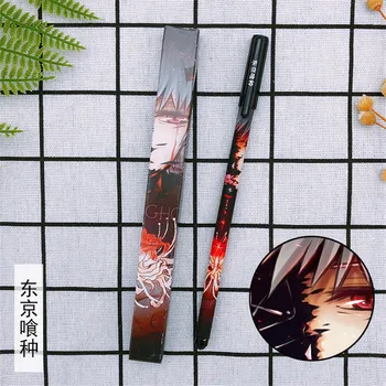 

Anime Tokyo Ghoul Gel Pen Ballpoint Pen 0.5 Black Refill Pens Cosplay Student Stationery Pens Sign Pen Writing Supplies