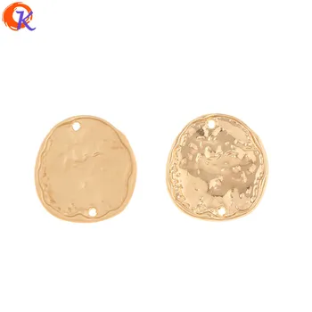 

Cordial Design 100Pcs 18*19MM Jewelry Accessories/Hand Made/Earrings Connectors/Coin Shape/DIY Jewelry Making/Earring Findings