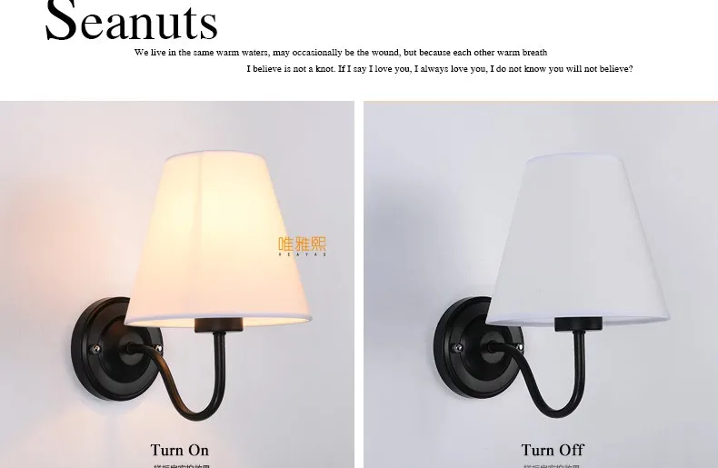 XC-6026 fabric lampshade wall lamp (14)_A