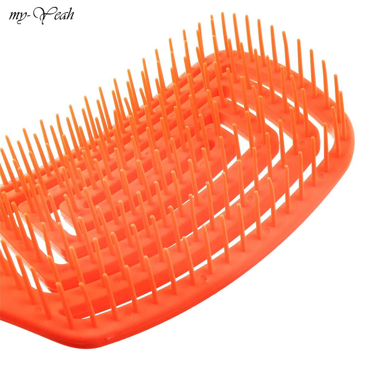 Упругие расчески для волос Антистатические расслабляющие эластичные массажные