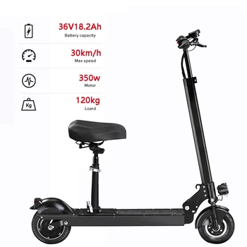 شراء BOYUEDA B8-36a الكبار طالب 8 بوصة البسيطة دراجة بخارية صغيرة كهربائية قابلة للطي 350W 36V15AH 40-50 كجم خطوة Patinete E-سكوتر سكوتر التنقل