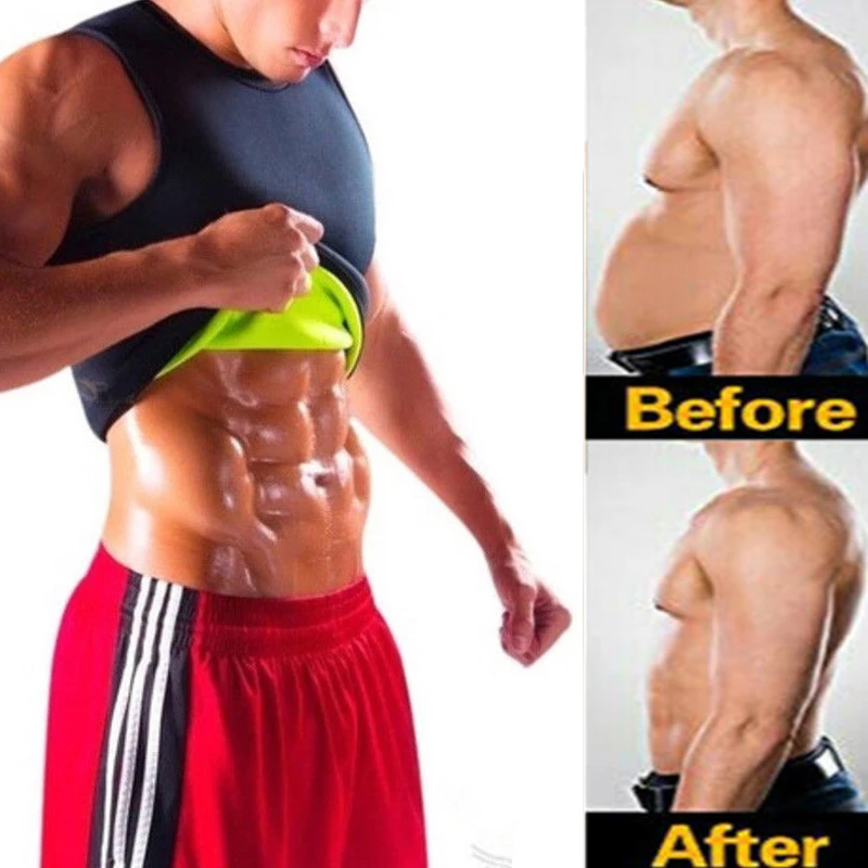 Plus Size S-5XL Men&Women Neoprene Shapewear Waist Trainer Slimming Corset Sweat Sauna Vest Thermal Body Shaper Gym US