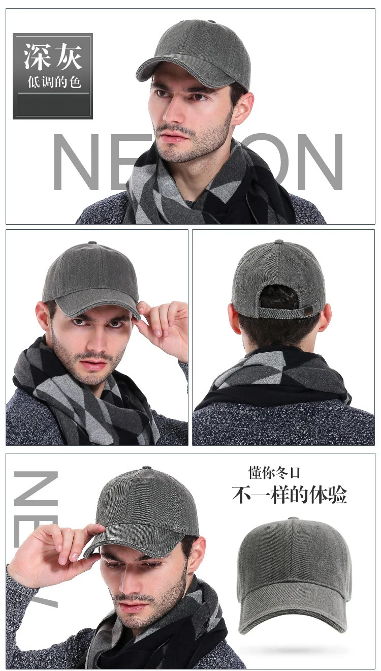 Four Seasons nan shi mao Amazon Cotton Outdoor Casual Baseball Cap Korean-style Fashion Brim Hat