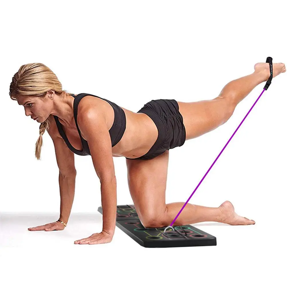 Push Up Board New Push-up Bracket Male Fitness Equipment Multi-function Home Chest Muscle Training Exercise Bracket