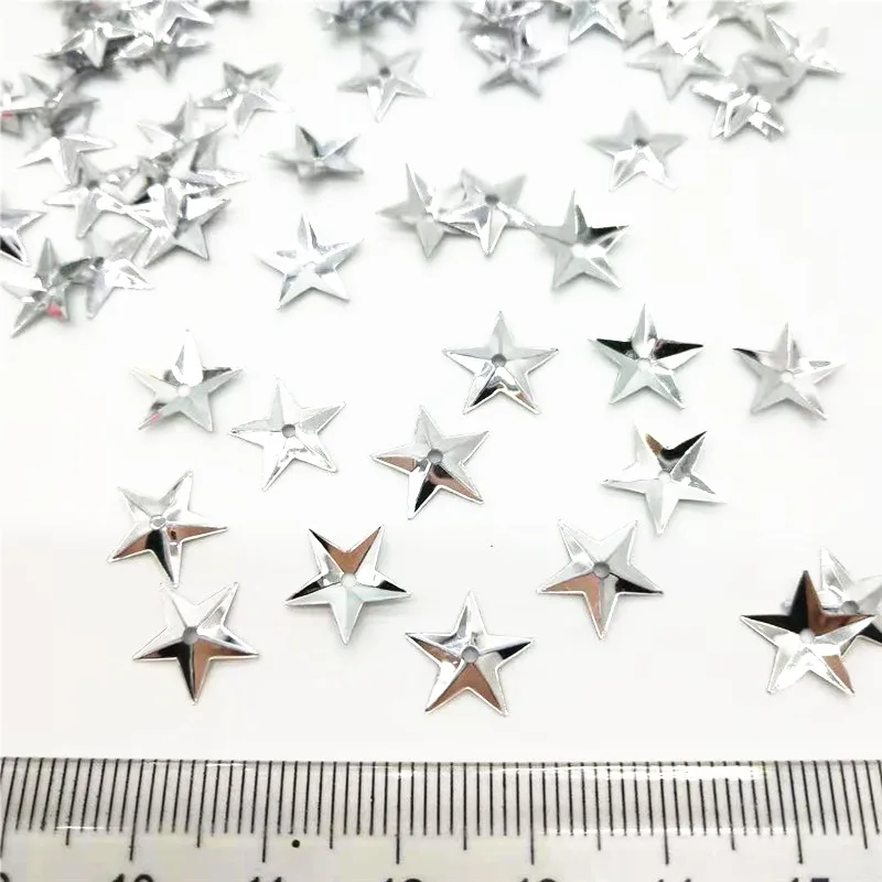 10mm silver star 3