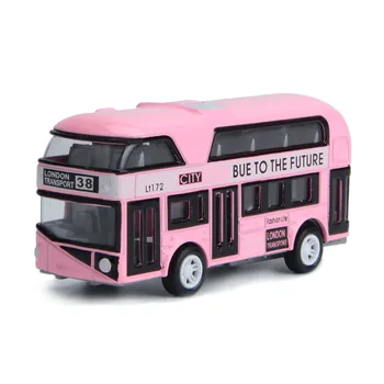 

Double-Decker Bus London Bus Design Car Toys Sightseeing Bus Vehicles Urban Transport Vehicles Commuter Vehicles