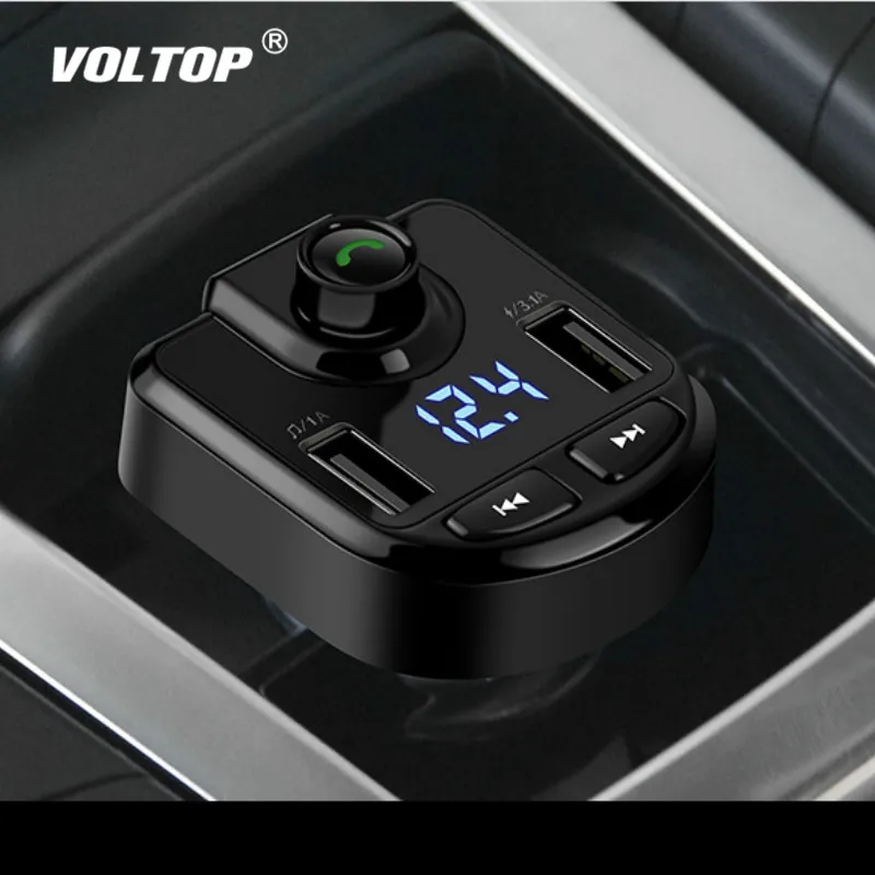 Автомобильный MP3-плеер USB зарядное устройство аксессуары украшения интерьера беспроводной Bluetooth комплект fm-передатчик модулятор