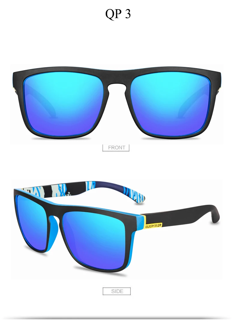 QUISVIKER, брендовые поляризованные очки для рыбалки, мужские и женские солнцезащитные очки, уличные спортивные очки, очки для вождения, UV400, солнцезащитные очки