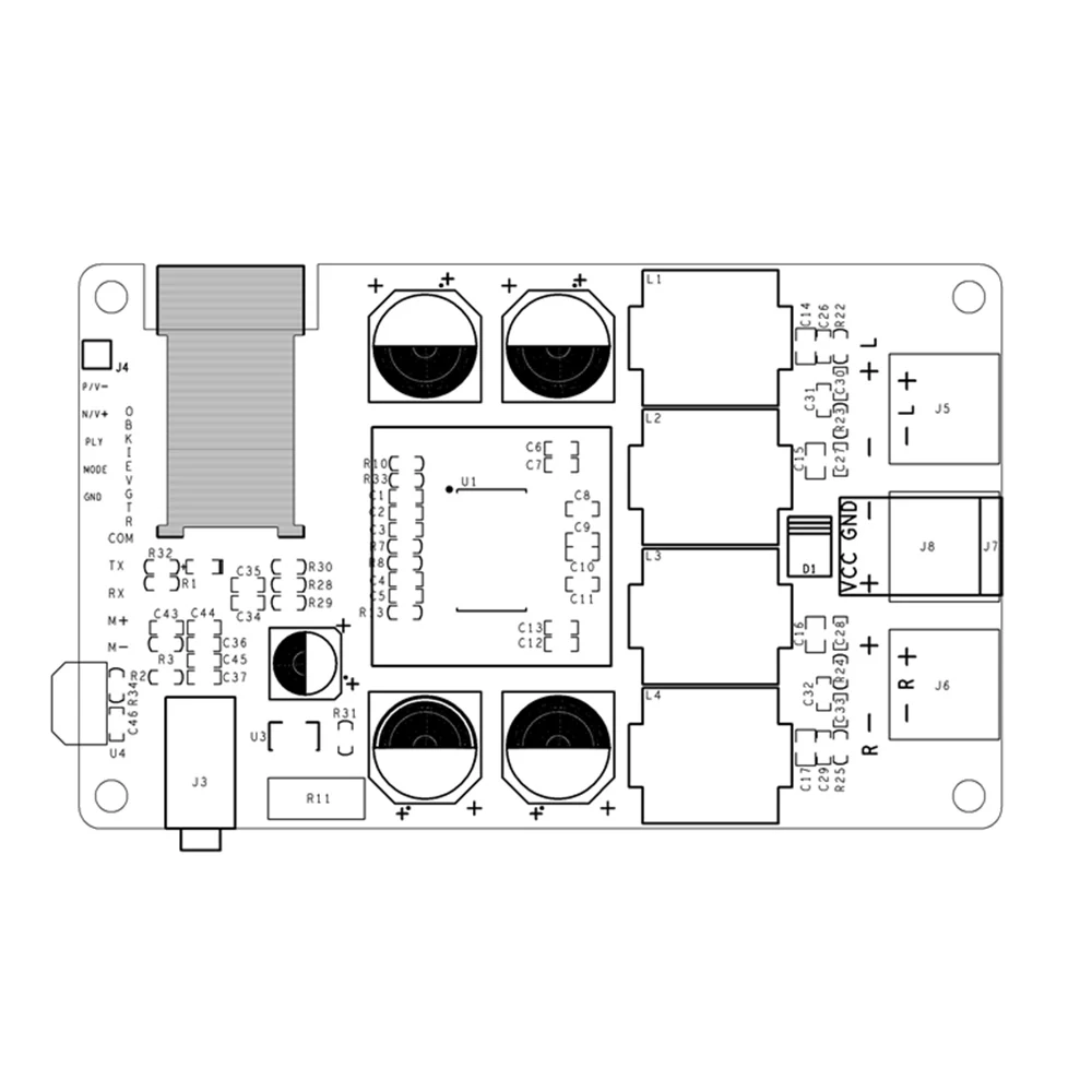 AIYIMA Amplificador Audio TPA3118 Bluetooth усилитель плата 2x30 Вт стерео мини усилитель домашний усилитель мощности Aux вход домашний кинотеатр