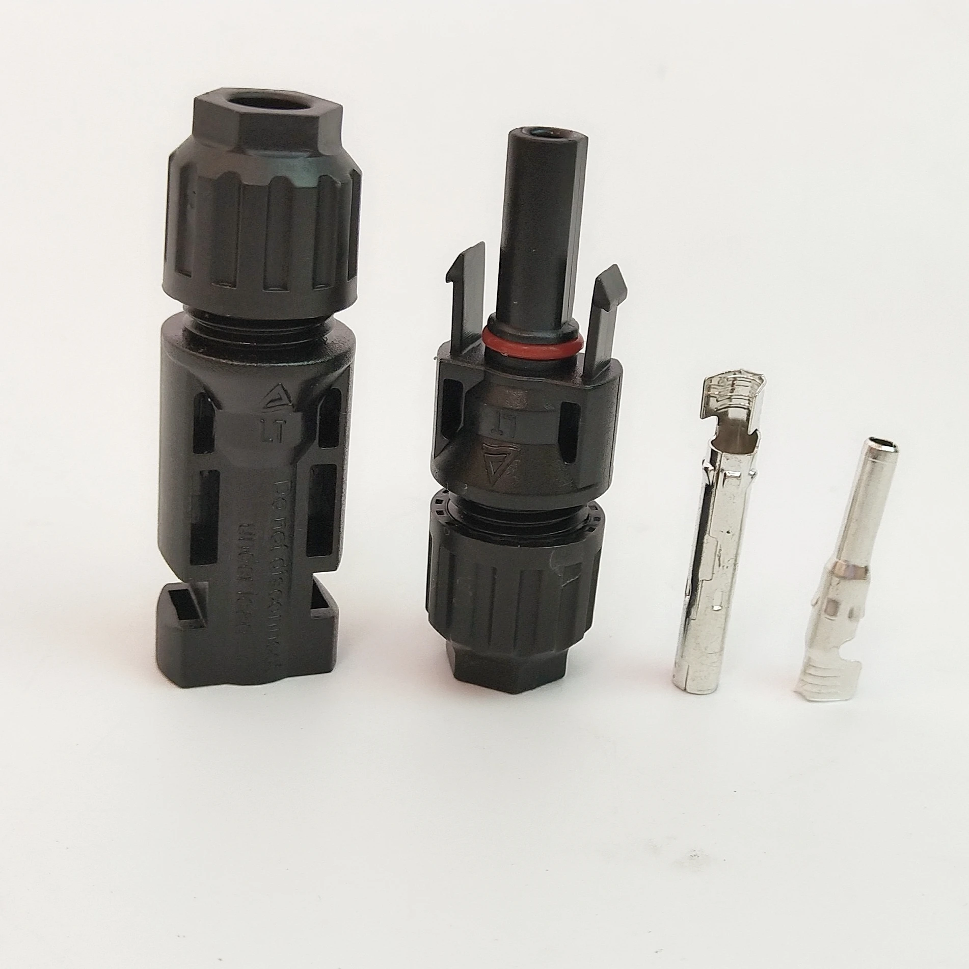 

1 Pairs/lot MC4 Solar Panel DC Cable Connectors With Double Seal Ring Male and Female (M&F) for PV Photovoltaic System