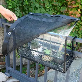 

Garden Sun Shade Sail Clear Rain Tarp Balcony Succulent Plants Shelter Home Garden Canopy Sun Rain Block For Flowers