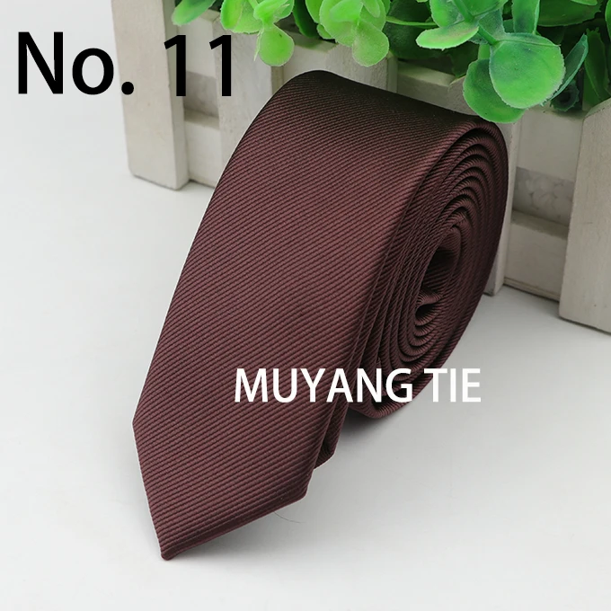 Высокое качество 1200 иглы галстук 5 см ширина одноцветные галстуки джентльмен узкий мужской полиэстер Gravata галстук формальный обтягивающий Размер