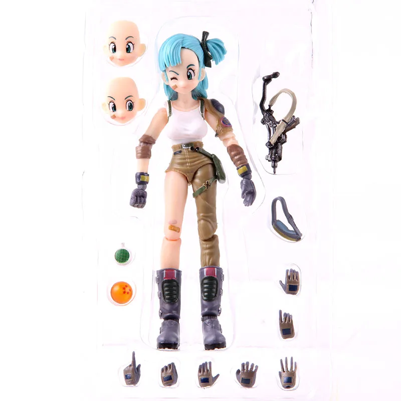 Dragon Ball Z ювенальная Bulma фигурка ПВХ фигурка Коллекционная модель игрушки - Цвет: no  colorful box