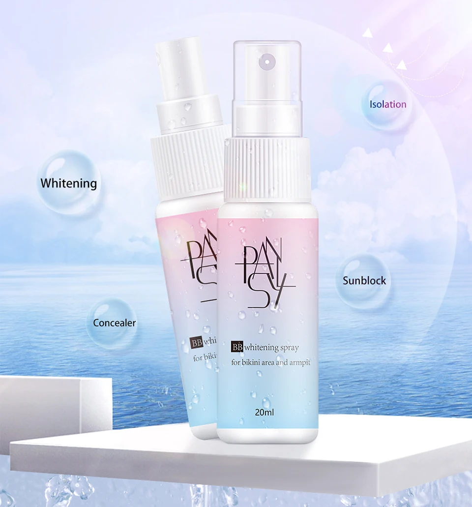 PANSLY Lazy Cosmetics BB отбеливающий спрей увлажняющий тональный крем для лица красота макияж основа Солнцезащитный спрей