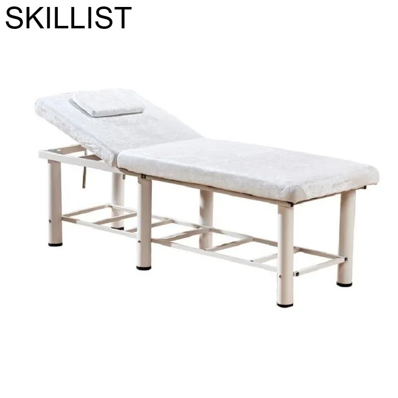  Beauty Furniture De Cama Mueble Salon Tattoo Foldable Silla Masajeadora Folding Table Chair Camilla