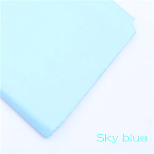 Sky blue 10 листов/мешок цветной бумажный цветок 50*66 см винный оберточная бумага, украшение дома, запас для праздников и вечерние свадебные прозрачная бирка расходные материалы - Цвет: Sky blue