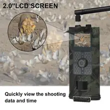 HC-700G 16MP 2G/3g MMSHunting камера 16MP Trail камера ночного видения лес Водонепроницаемая камера дикой природы фото ловушки камера