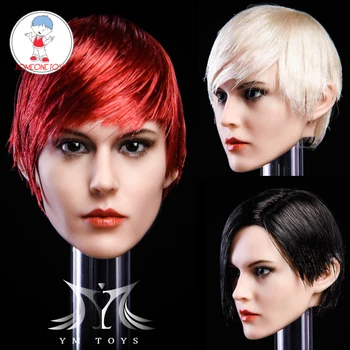 

1/6 Scale Female Head Sculpt for 12 Inches Seamless Body Action Figure Accessories