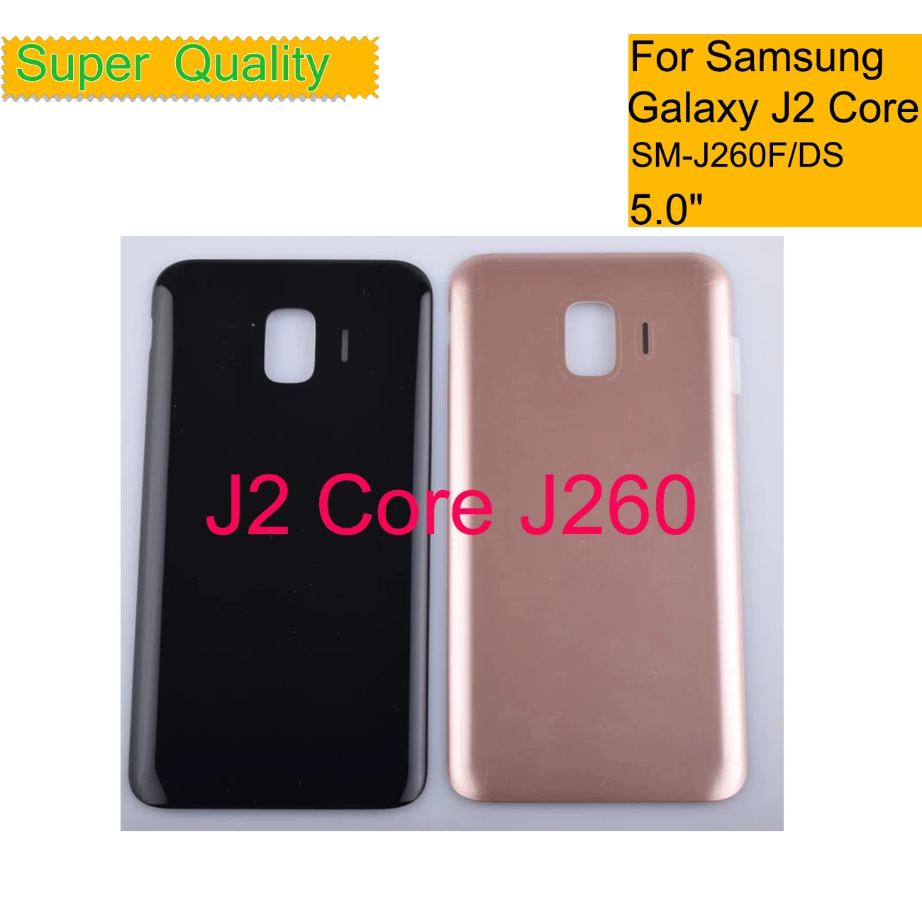 10Pcs/Lot For Samsung Galaxy J2 Core J260 SM-J260F/DS Housing Back