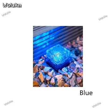 

Solar energy lithium battery led ground lamp yard waterproof garden lamp household LED ice brick lamp CD50 W06