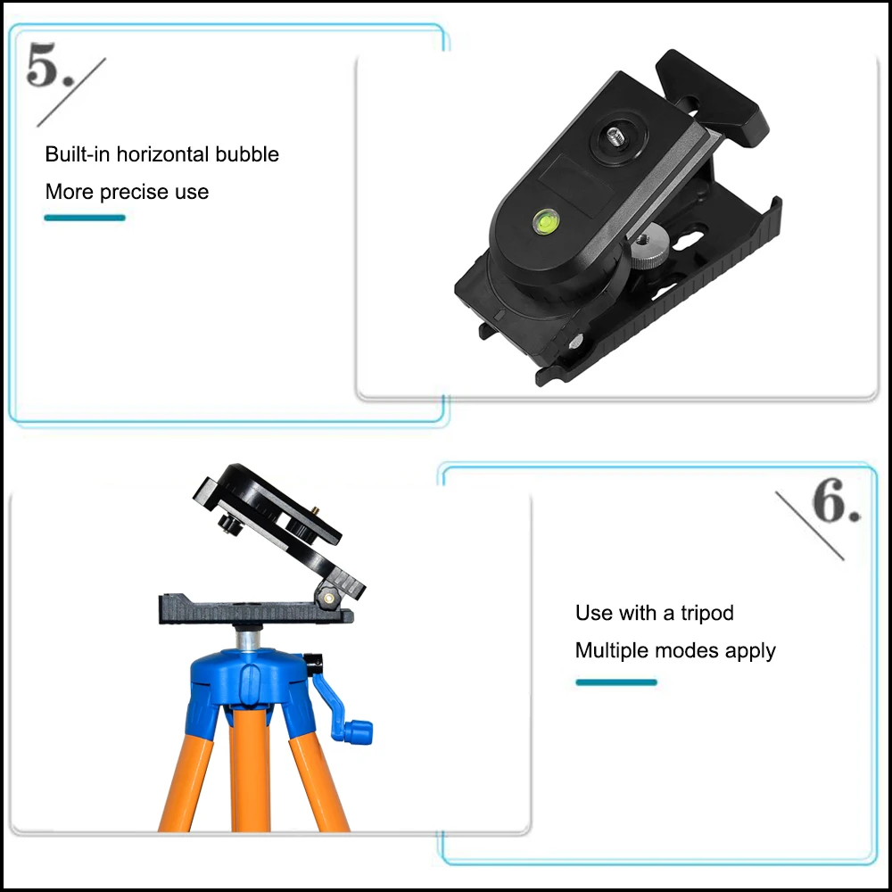 PUERCI laser level 360 degree rotatable wall mount bracket Laser level universal wall bracket for all 3D 4D laser level