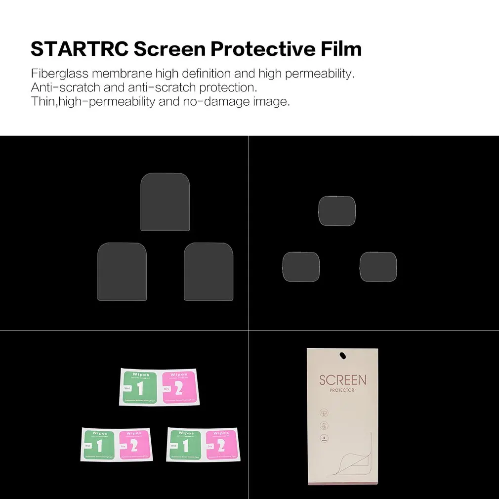 STARTRC Защитная пленка для экрана камеры защита от царапин HD защитная пленка для DJI Osmo карманные аксессуары