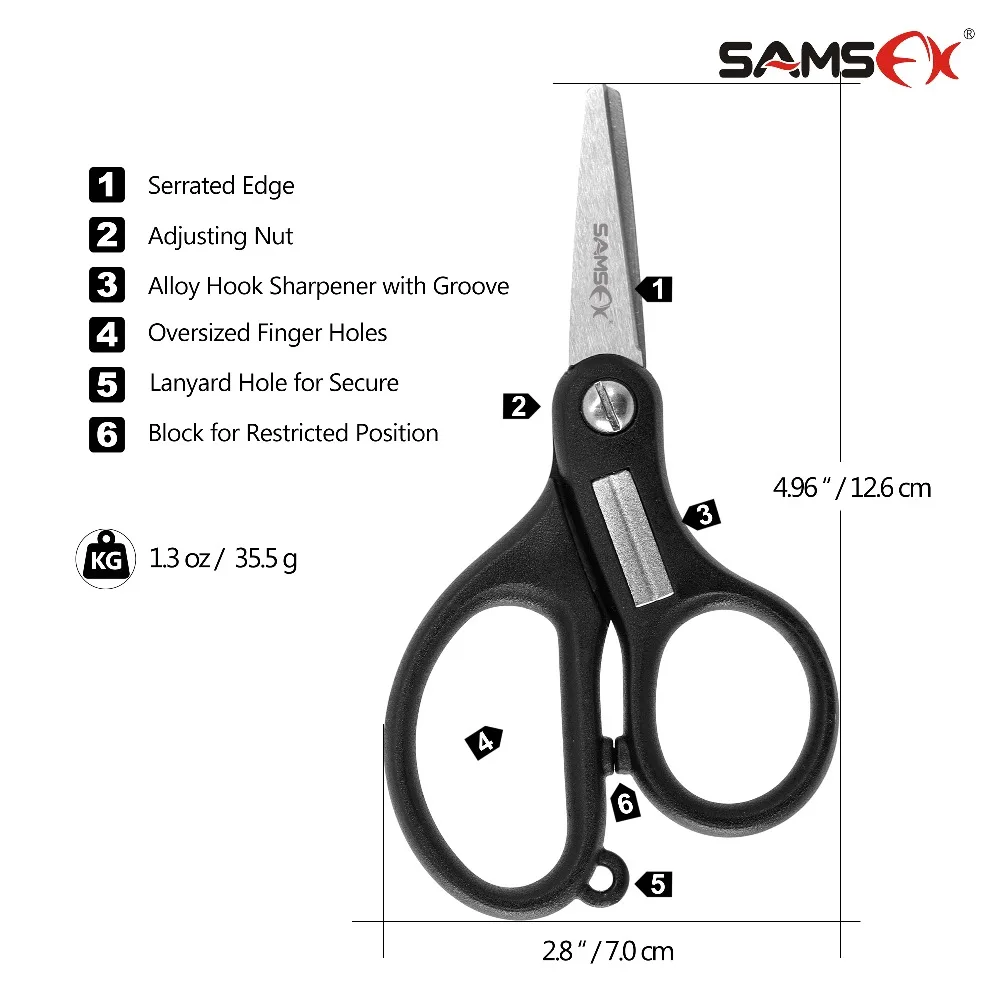 A3211 black scissor size