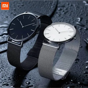 

Xiaomi TwentySeventeen light ultra-thin quartz watch (couple model) 22MM width 5.5mm slim body Casual Busines Wrist Watch unisex