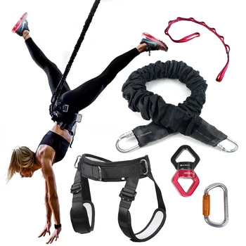 

Bungee Dance Resistance Bands at gym yoga fitness workout rope 120LBS 160LBS 200LBS 220LBS