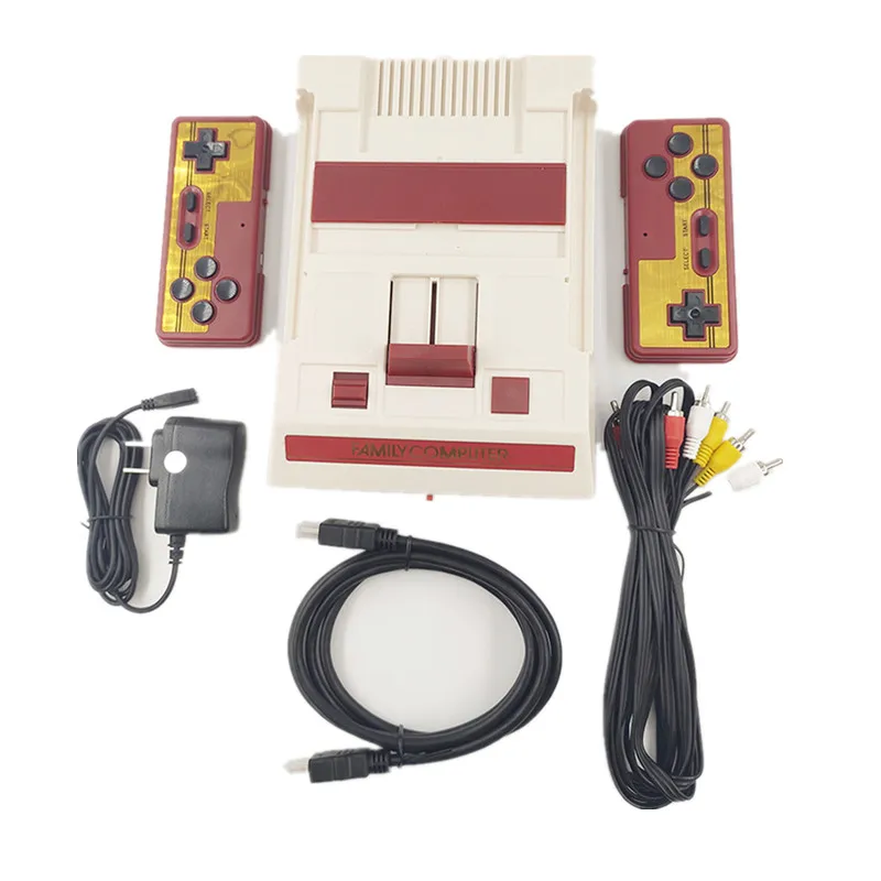 2.4G Wireless gamepad Retro Video Game Console Built in 118 Classics games TV Game Consoles can  add 600 in 1 games card
