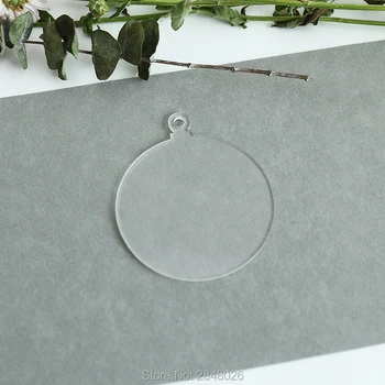 

Laser cut acrylic clear Bells Shape Decoration tag,custom size DIY Christmas transparent shape,DIY Earrings,Necklace Key Chain