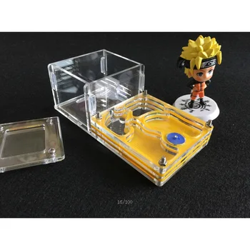 

Yellow Acrylic Ant Nest Pet Ant Flat Nest Ant Empire With Moisturizing Cotton Insect Terrarium
