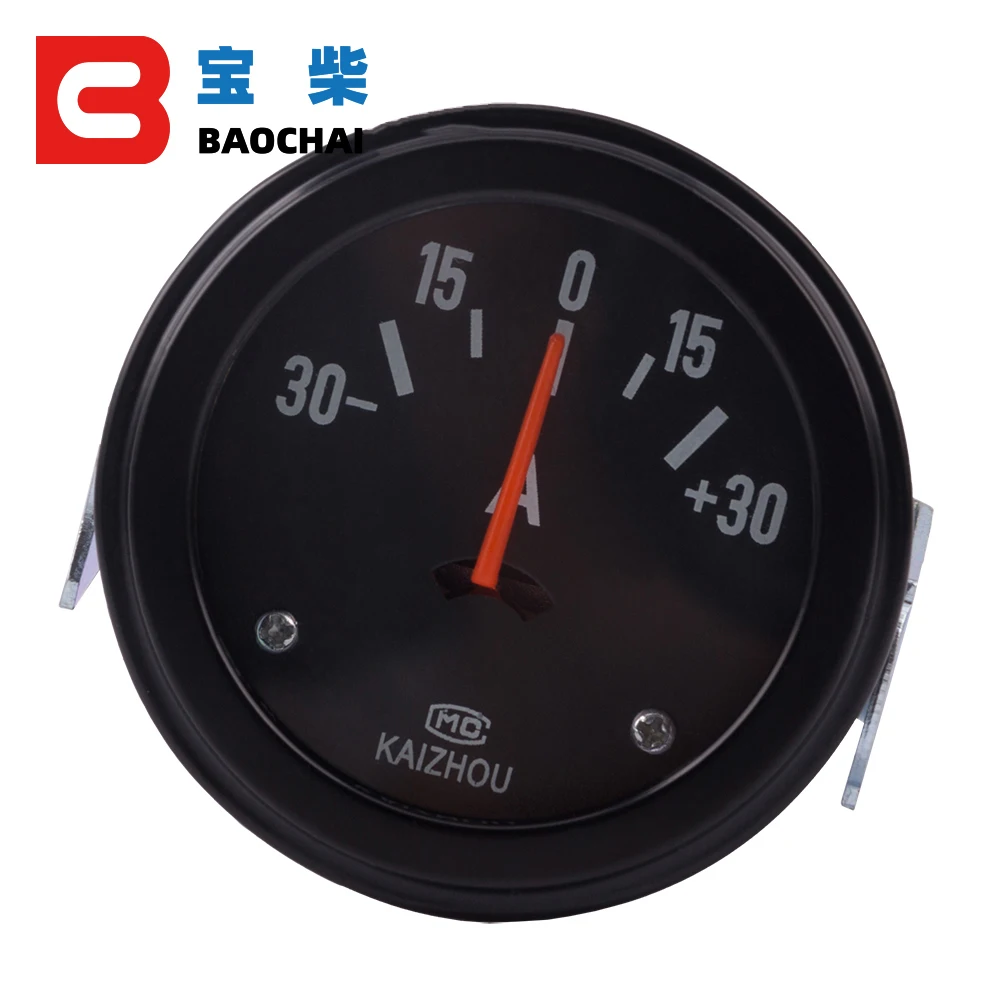 

12V 24V current meter 30A ammeter gauge Diesel generator parts