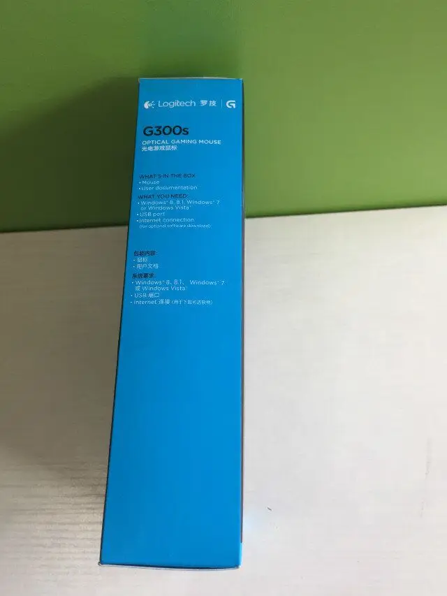 logitech G300s Ратон игровой Мышь 2500 Точек на дюйм USB Проводная оптическая Wensor и посторонней помощи Мышь с 7 цветов с подсветкой