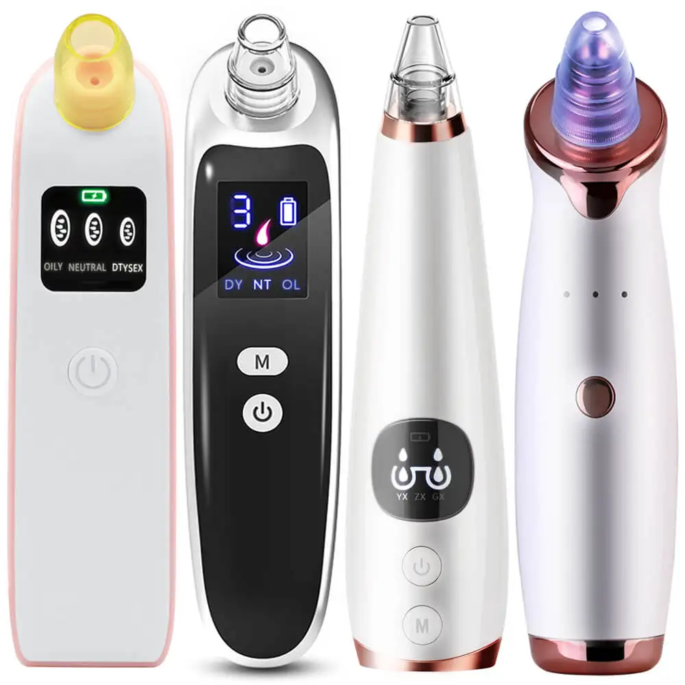 

Blackhead Acne Remover Vacuum Cleaner Black Head Face Skin Care Massager Pore Nose Lift Massage Suction Facial Removal Extractor