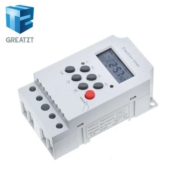 

KG316T-II Electronic Timer AC 220V 25A Din Rail Digital Programmable Electronic Timer Switch Electric Equipment Control on/off