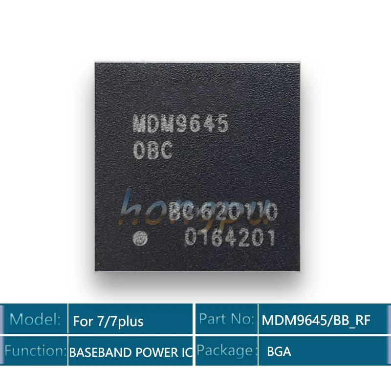 10 шт./лот BB_RF/MDM9645 для iphone 7/7 plus/7 plus Baseband Процессор Мощность IC