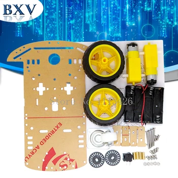 

Motor Smart Robot Car Chassis Kit Speed Encoder Battery Box 2WD igmopnrq