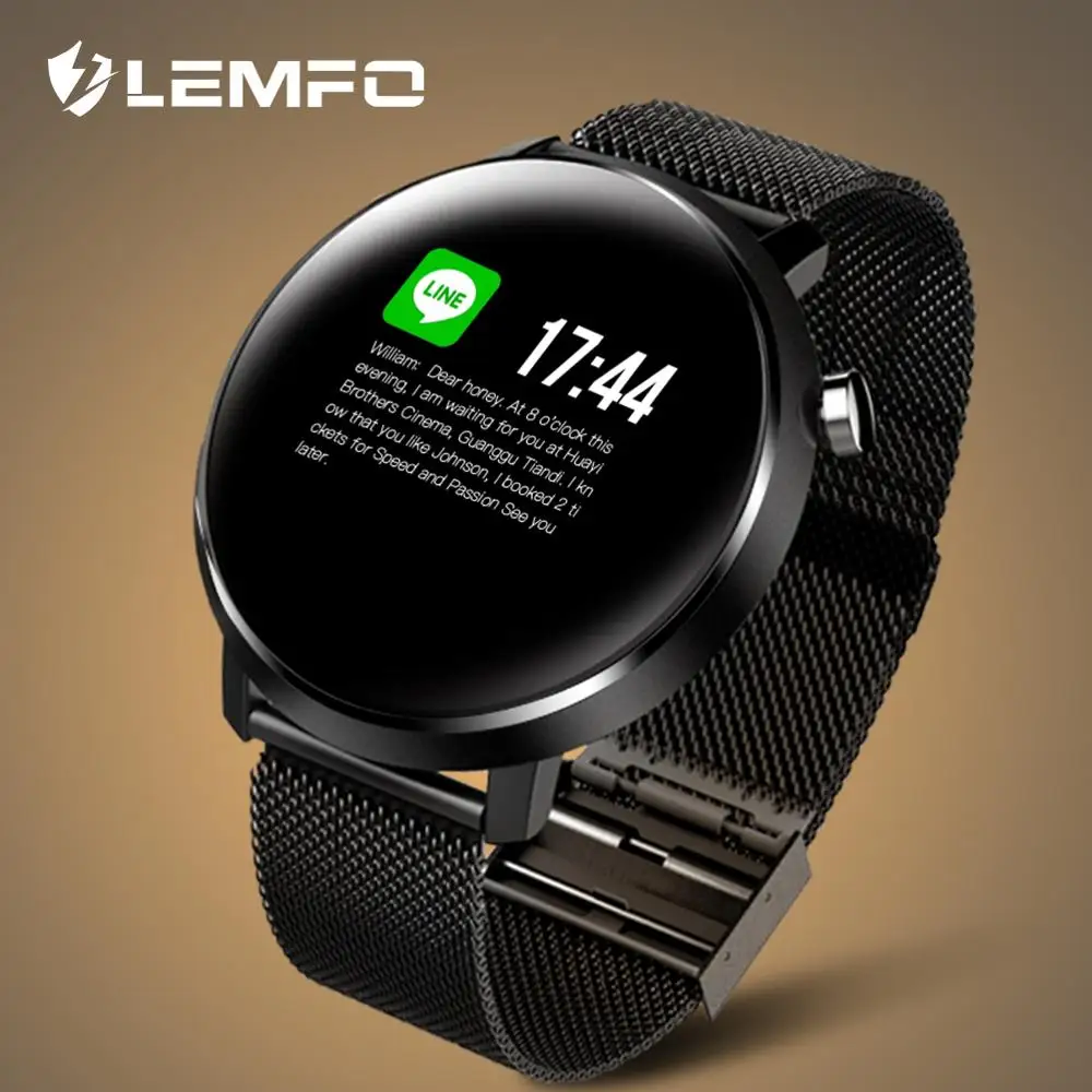 

Smart Watch C10 IP68 Waterproof Heart Rate Blood Pressure Monitor LEMFO Smart Watches Fitness Tracker for Children Men Women