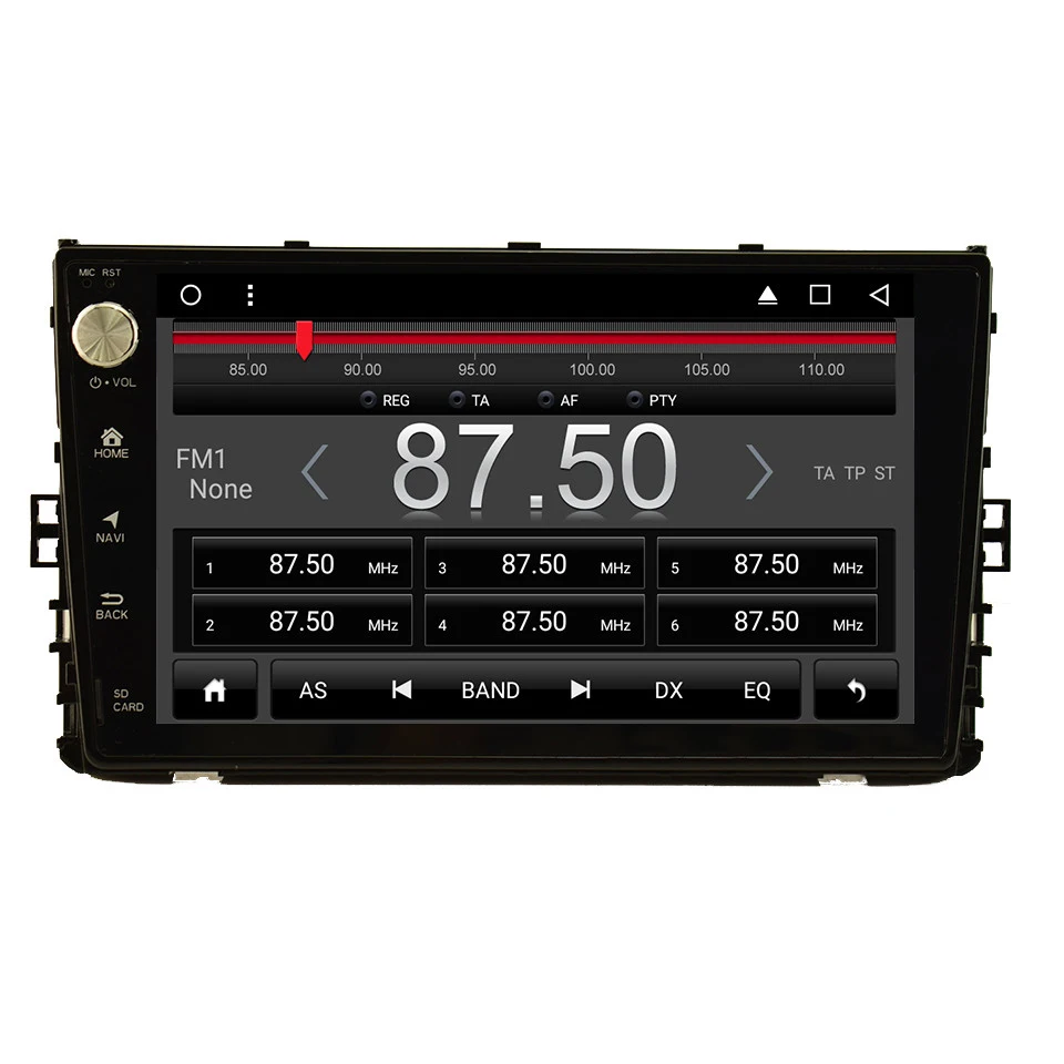 Android gps навигация автомобильное радио 1 DIN Авторадио головное устройство Bluetooth Центральная мультимидия стерео для Volkswagen Passat CC RDS