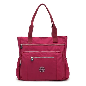 

LKEEP Women's Multi-pockets Shoulder Bag New Fashion Portable Outdoor Travel Zipper Multi-functions Large Capacity Handbags