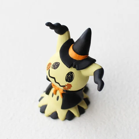 TAKARA TOMY pokemon 6 шт./компл. 4 5 см мимикю Пикачу роуле Косплей Аниме фигурки модель