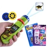 Projection Flashlight Children Projector Light Cute Cartoon Toy Night Photo Picture Light Bedtime Learning Fun Toys
