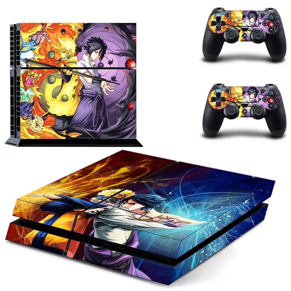 Ботинки в стиле аниме Naruto PS4 Стикеры s Play station 4 кожи PS наклейка кожного покрова для