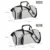 INOXT Men Women Fitness Training Dry Wet Gym Bag Водонепроницаемая Дорожная Сумка На Плечо Outdoor sac de sport Сумка 40L Большой Емкости